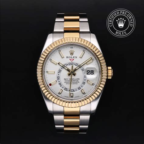 rolex certified pre-owned sky-dweller 42 mm|Rolex 326933 for sale.